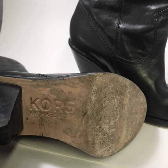Kors Neely Black Boots Size 7 RARE - Picture 7 of 8
